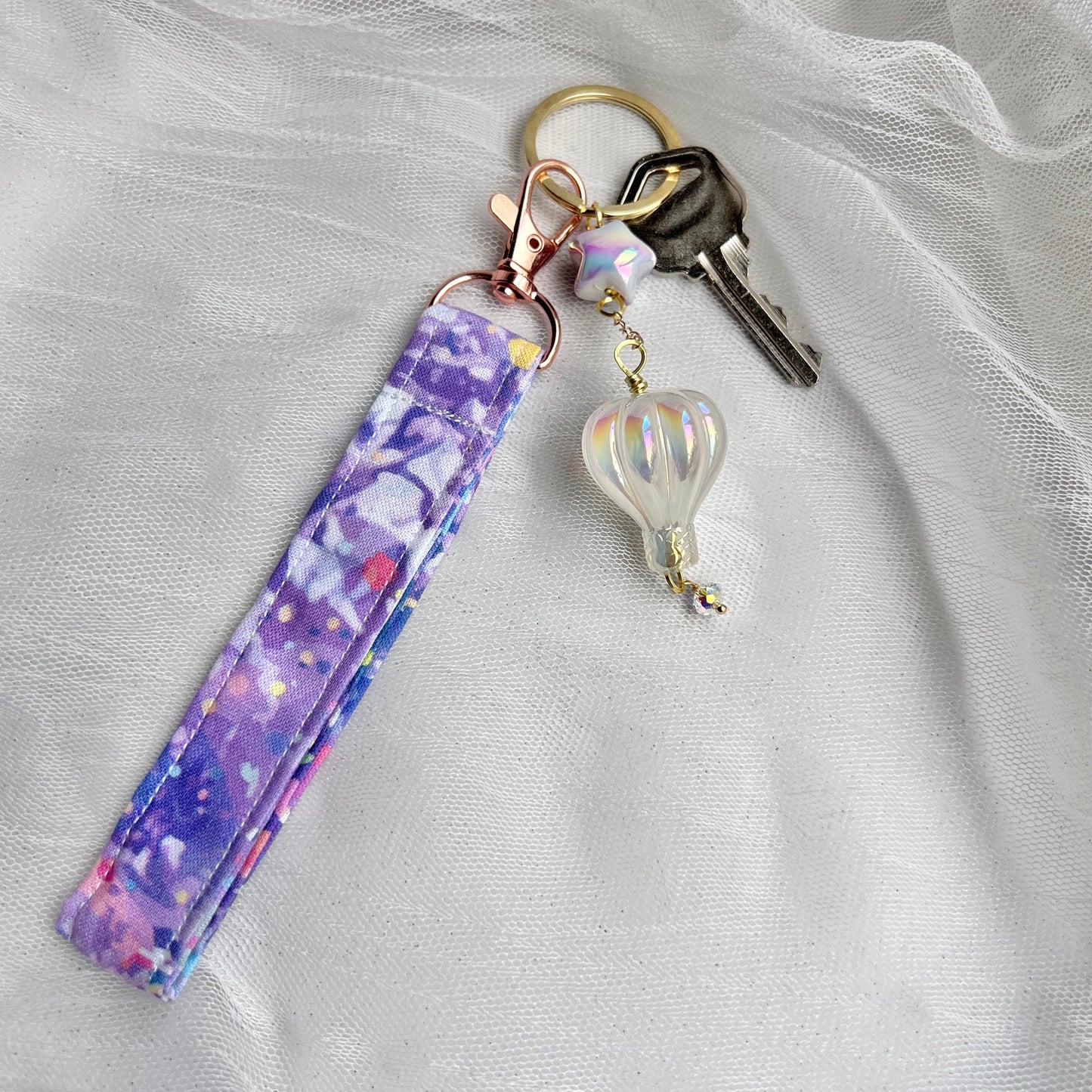 Mermaid Land Official Balloon Keychain