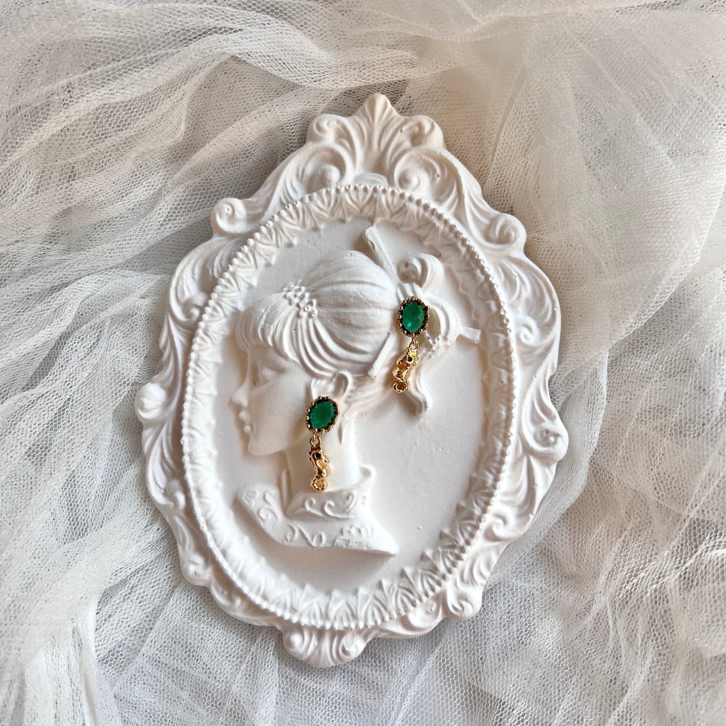 Mermaid Land Official Enchanting Forest Green Seahorse