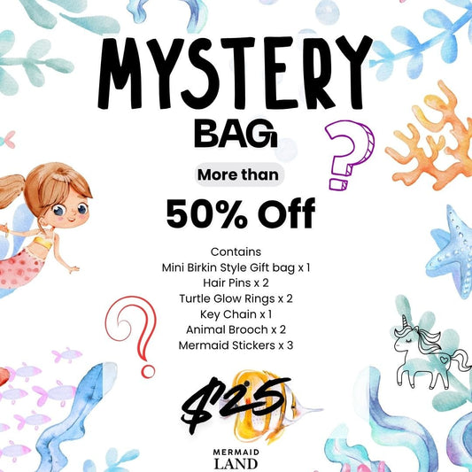 Mermaid Land Official Mermaid Mystery Bag