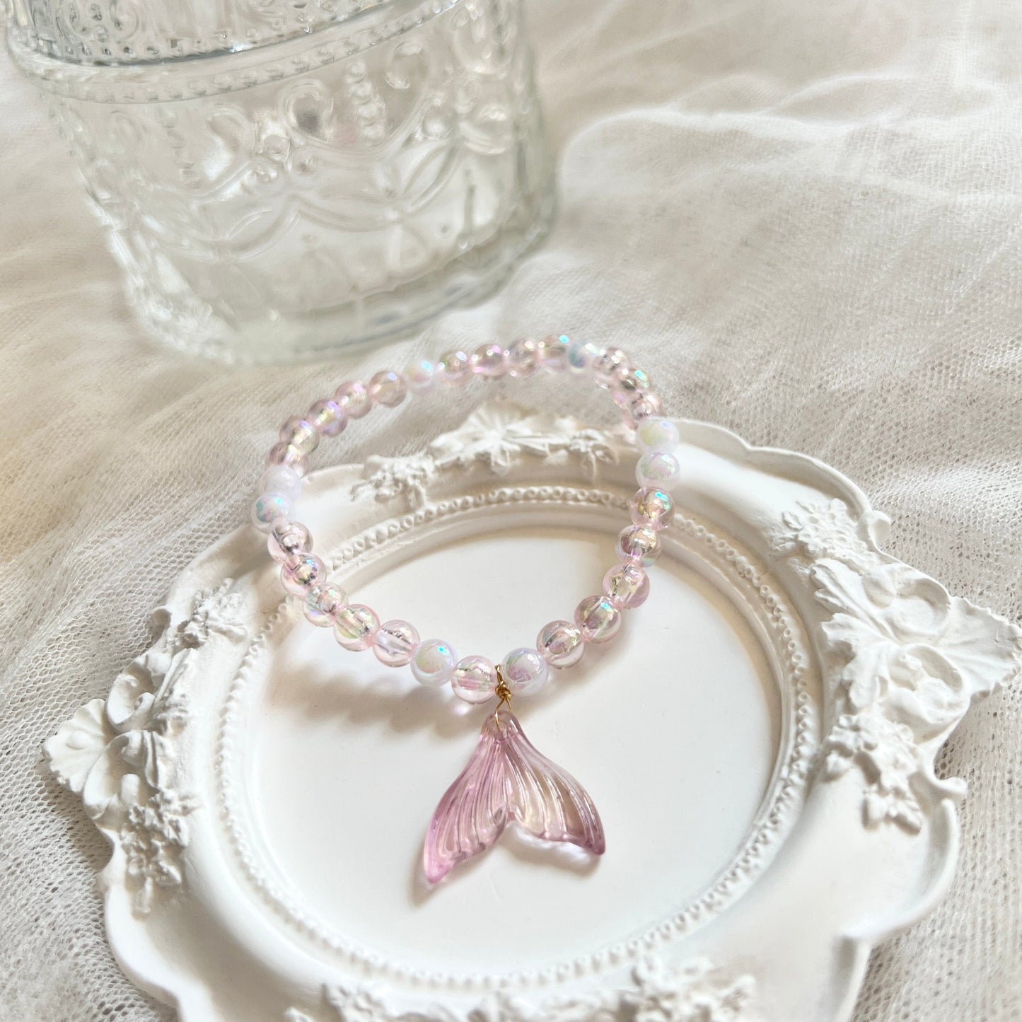 Mermaidland.offical Bracelets Light Pink / 14cm Candy Mermaid Bracelet
