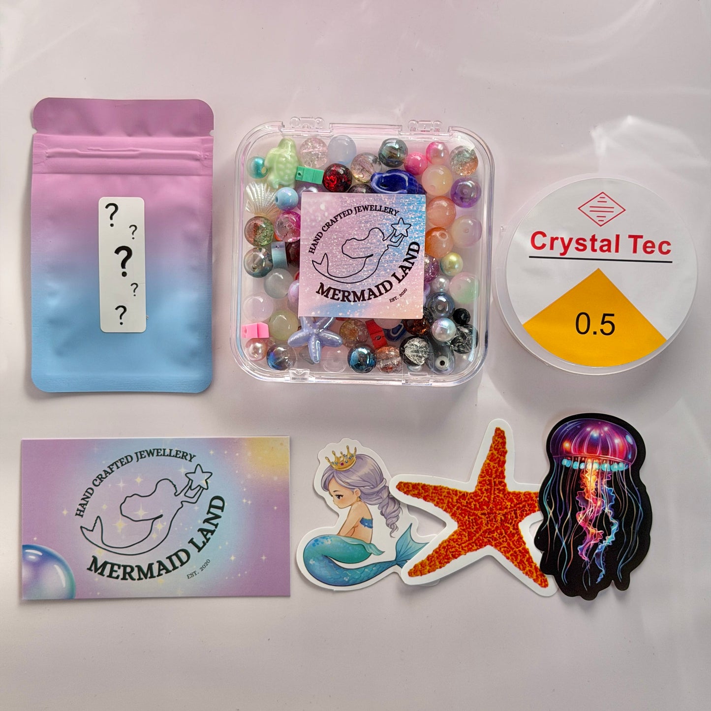 Ocean Bead Soup DIY Bracelet Gift Set