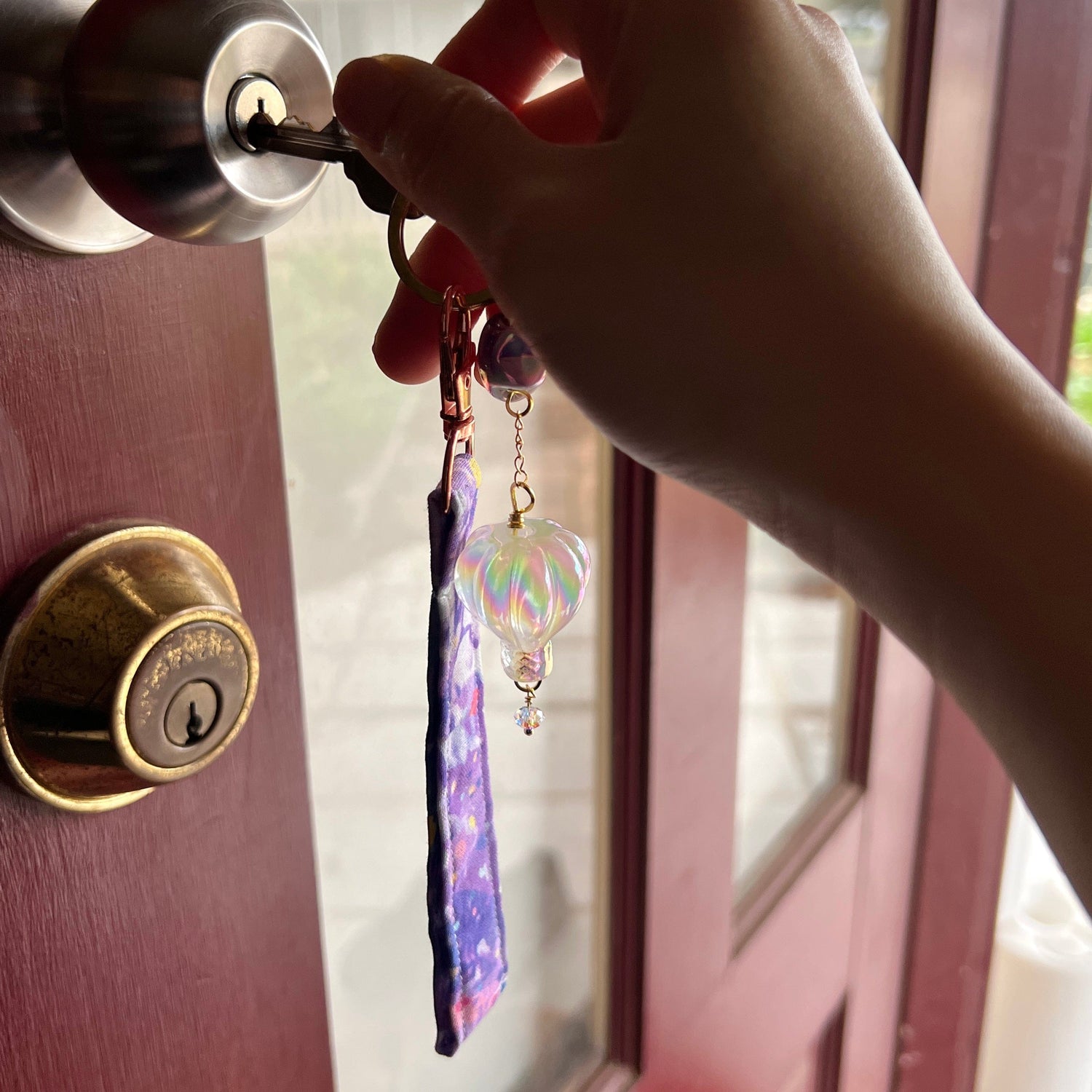 Mermaid Land Official Balloon Keychain