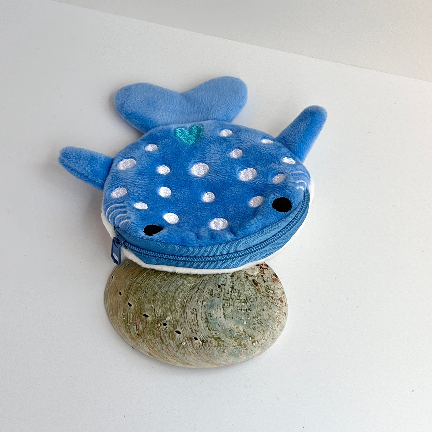 Mermaid Land Official Blue Whale Coin Pouch