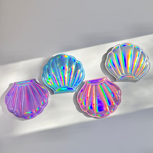 Mermaid Land Official Bundle Set 4 Colours - 1 Colour Each Seashell Folding Mirror