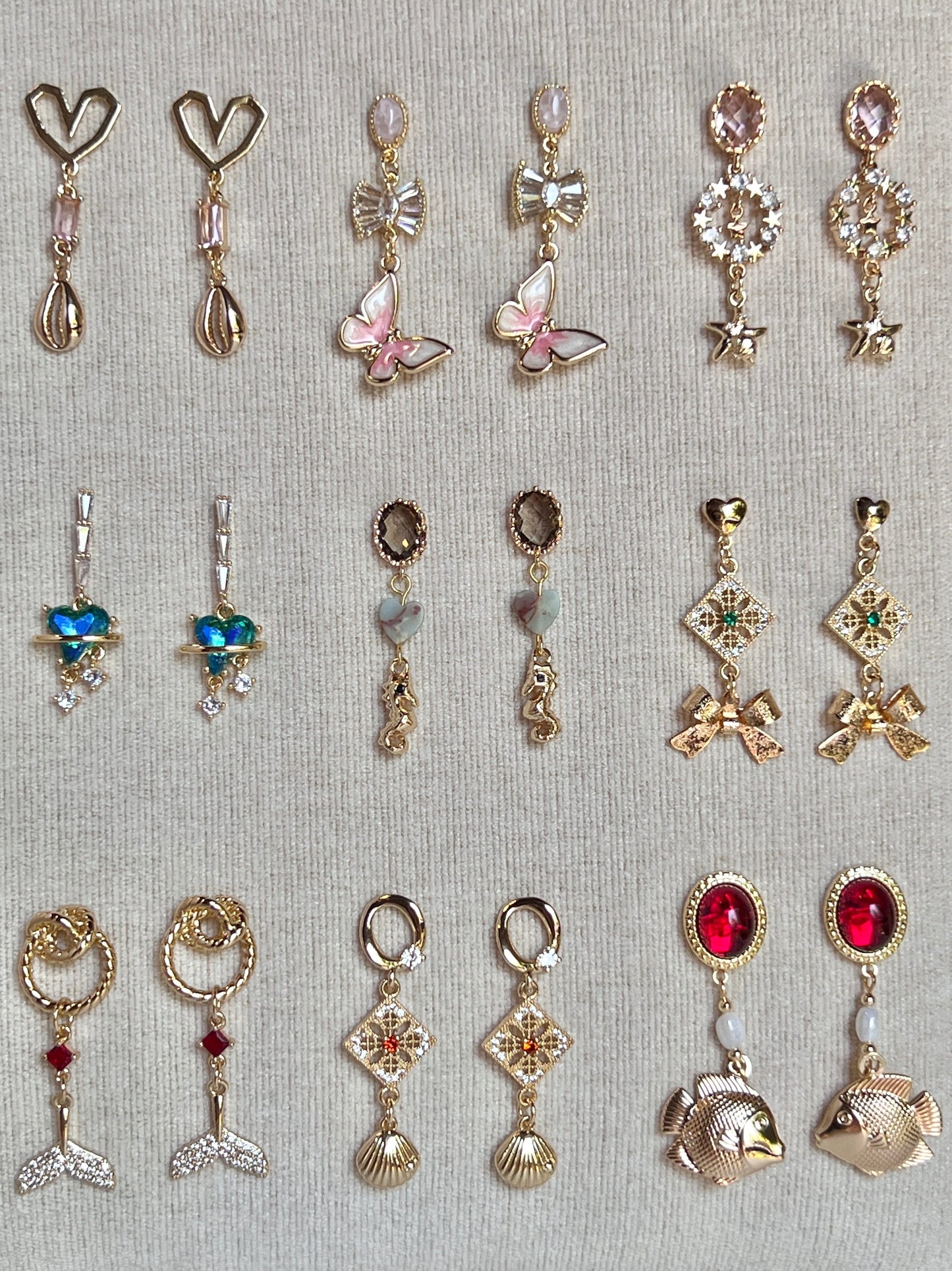 Mermaid Land Official Earrings Love is in the air 2026