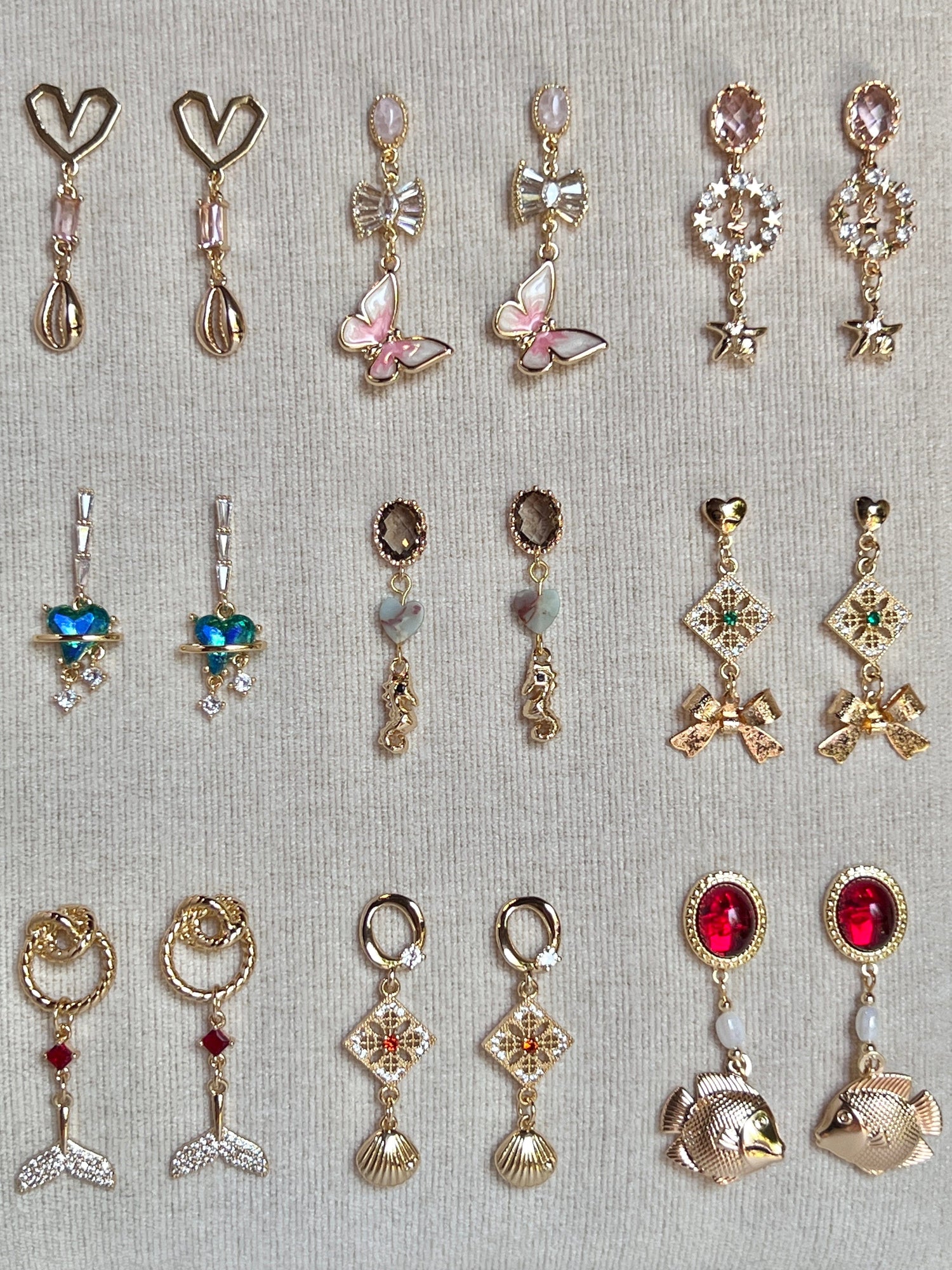 Mermaid Land Official Earrings Love is in the air 2026