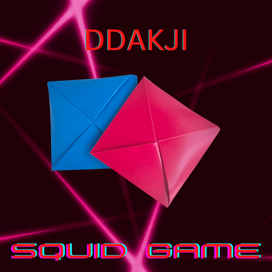 Mermaid Land Official Handmade Ddakji paper Game