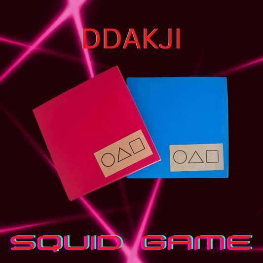 Mermaid Land Official Handmade Ddakji paper Game