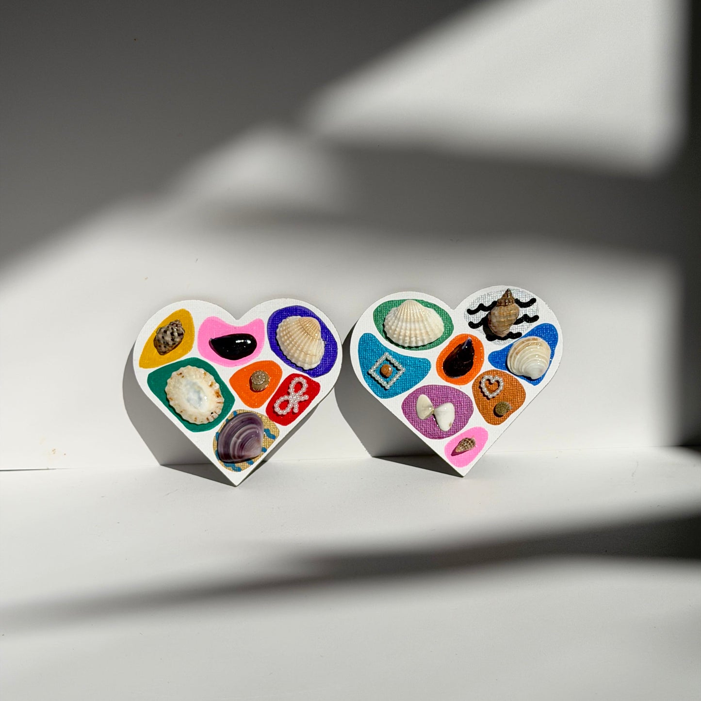 Mermaid Land Official Heart Seashell Fridge Magnets