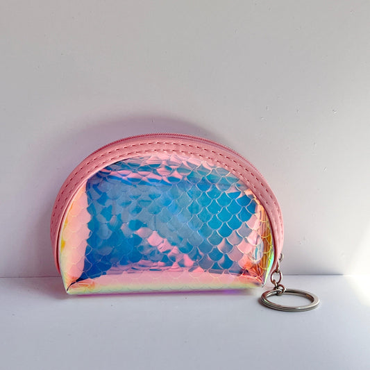 Mermaid Land Official Pink / Half-Moon Mermaid Vibe Coin Purse