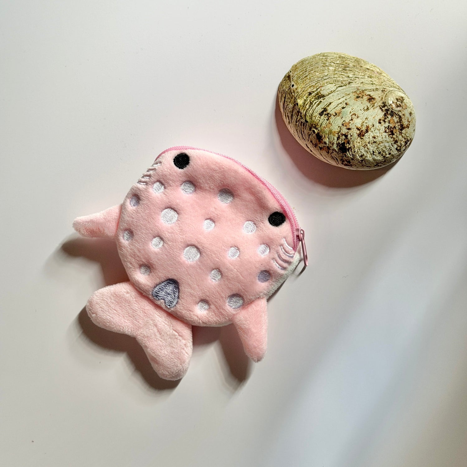 Mermaid Land Official Pink Whale Coin Pouch