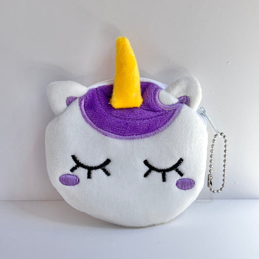 Mermaid Land Official Purple Unicorn Coin Purse