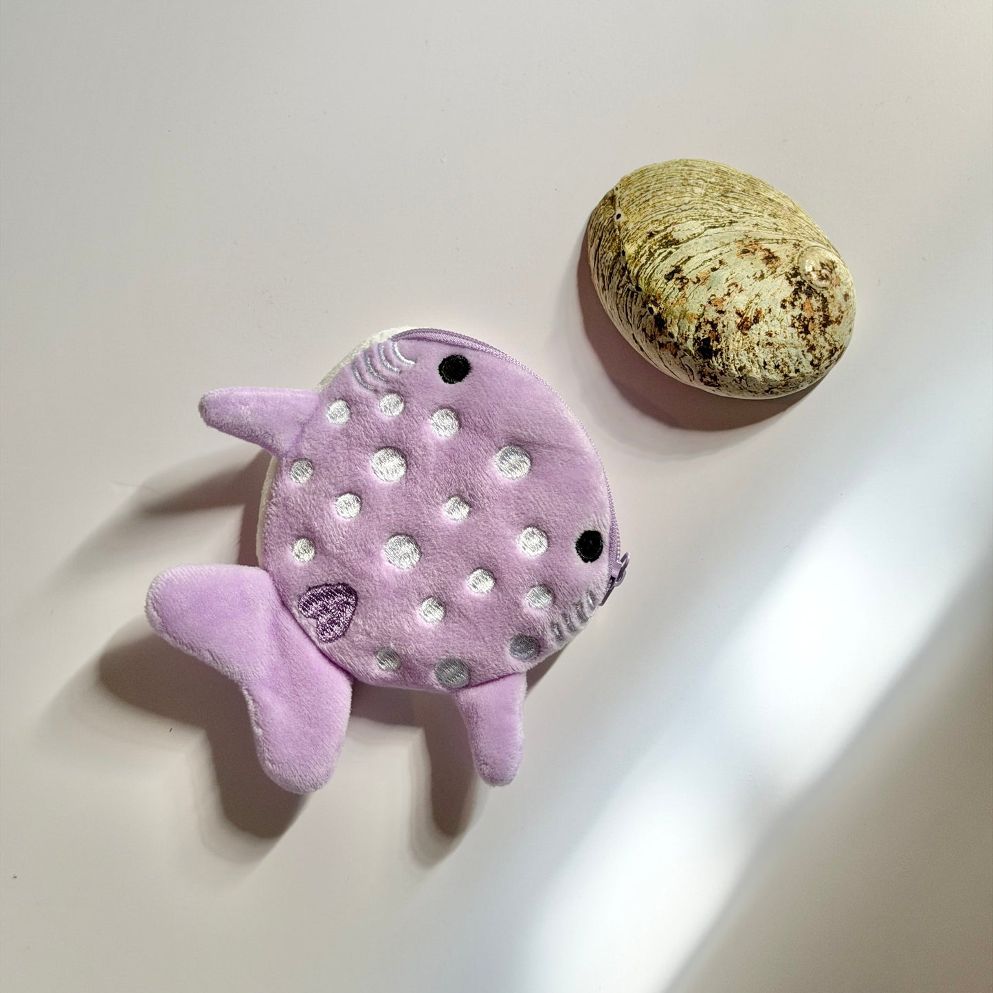 Mermaid Land Official Purple Whale Coin Pouch