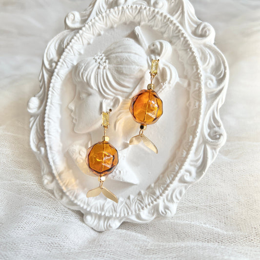 Mermaidland.offical Earrings Glass Mermaid Tail