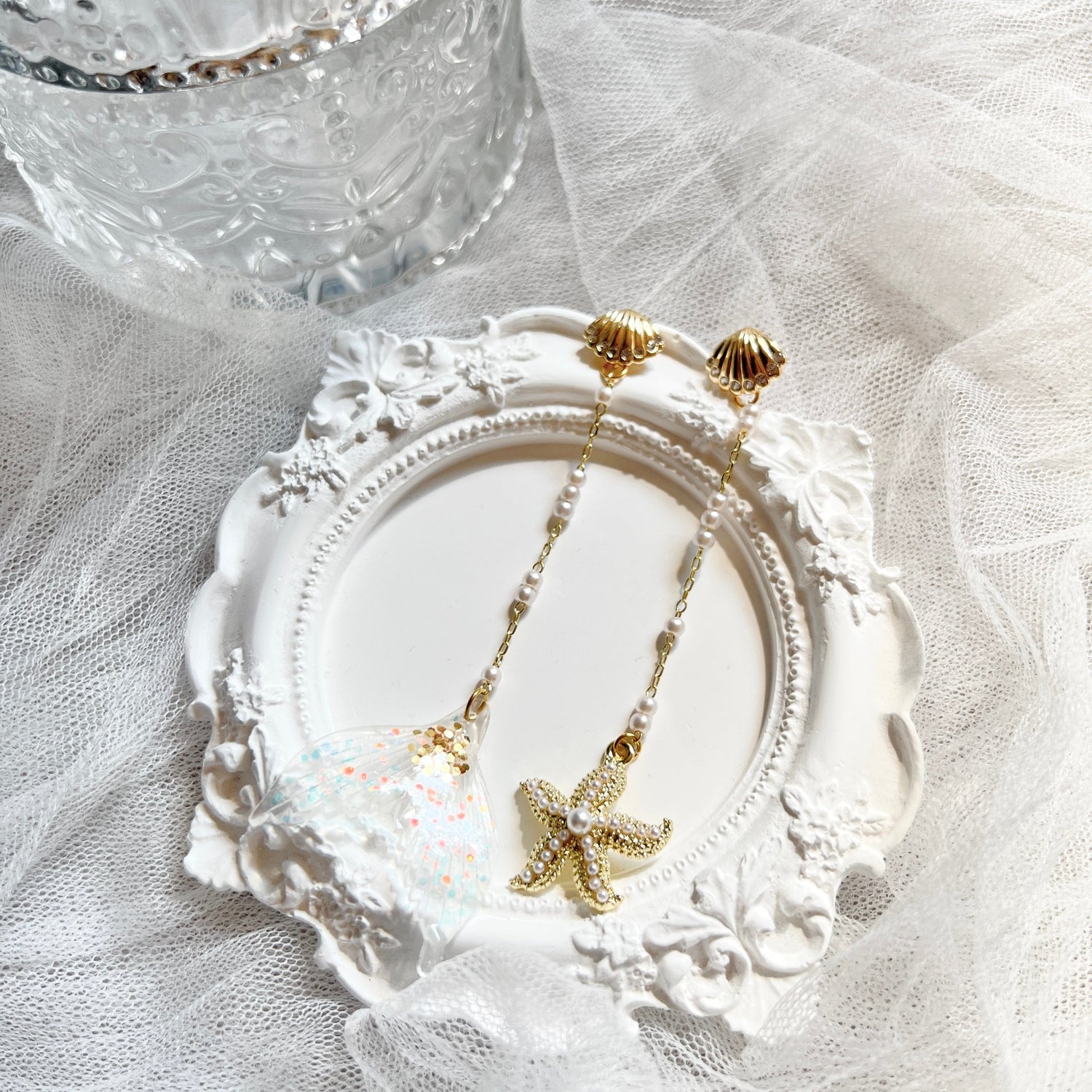 Mermaidland.offical Earrings Pearl Friendship