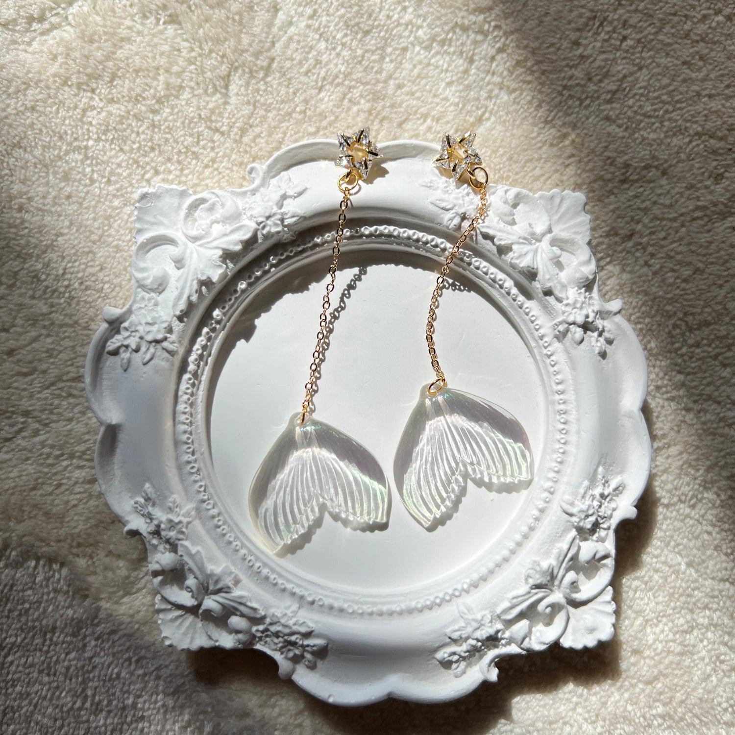 Mermaidland.offical Earrings Star Mermaid Tail