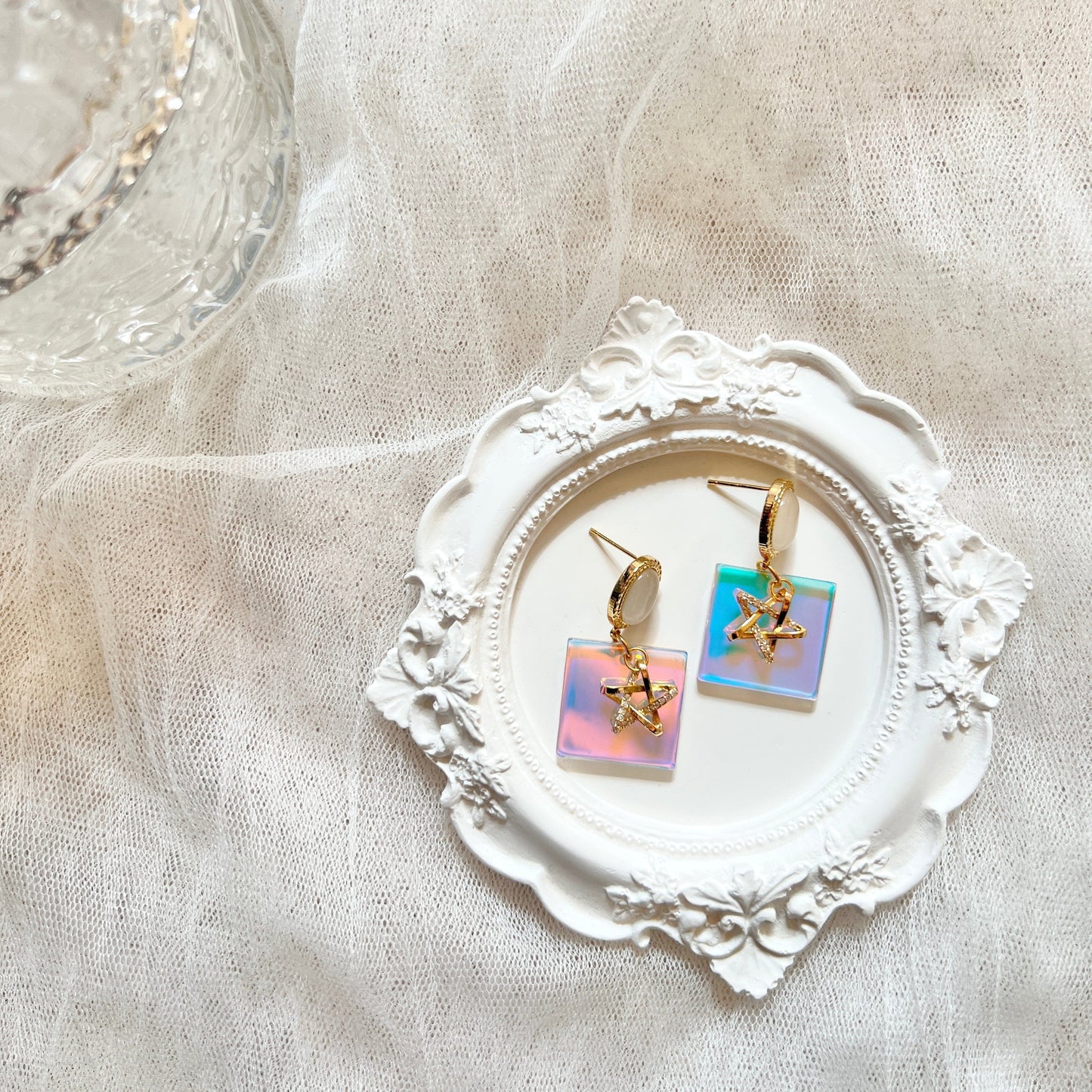 Mermaidland.offical Earrings Vintage Bling Star