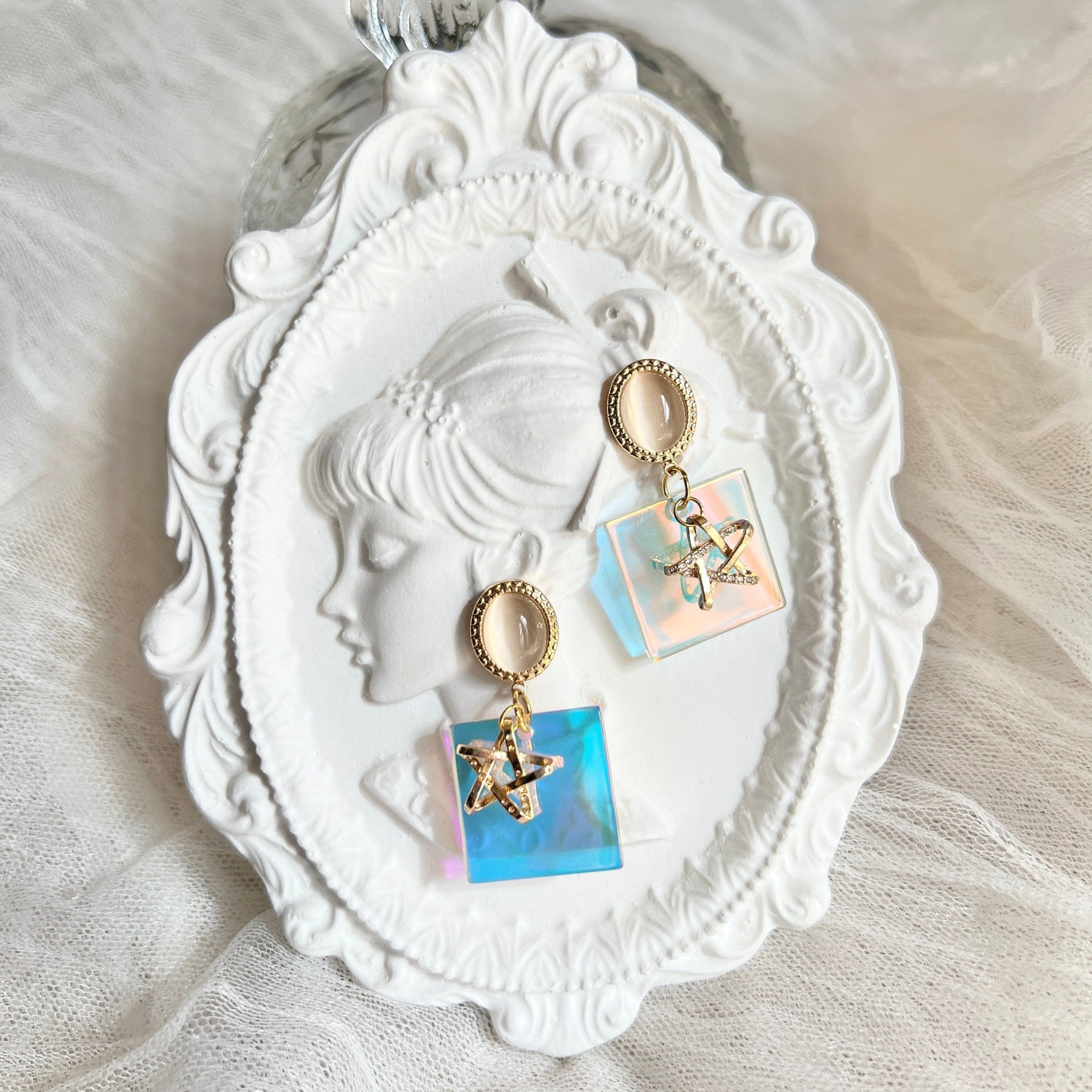 Mermaidland.offical Earrings Vintage Bling Star